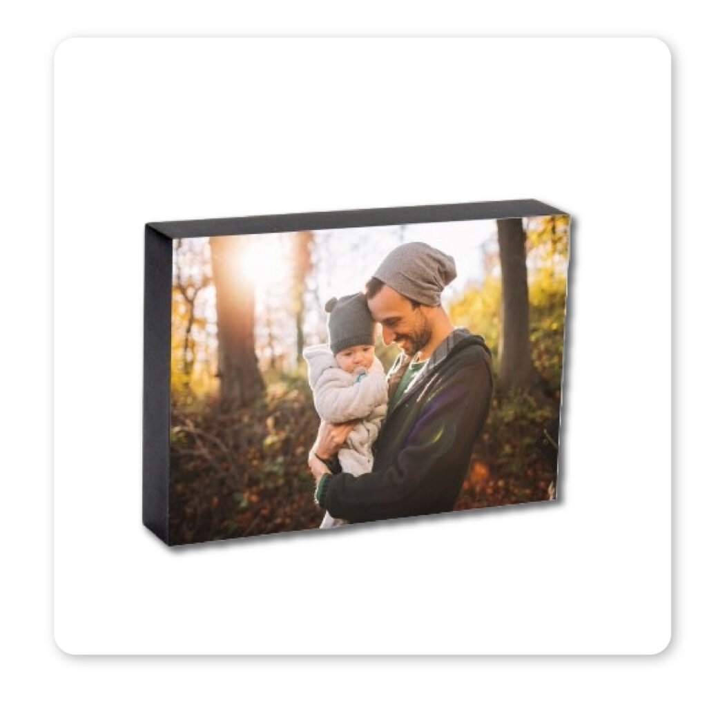 Personalised Photo Block