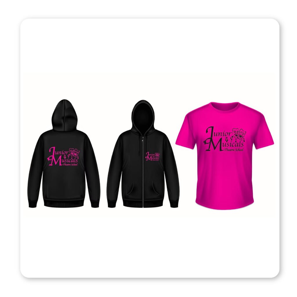 Junior Musicals T-Shirt and Zoodie