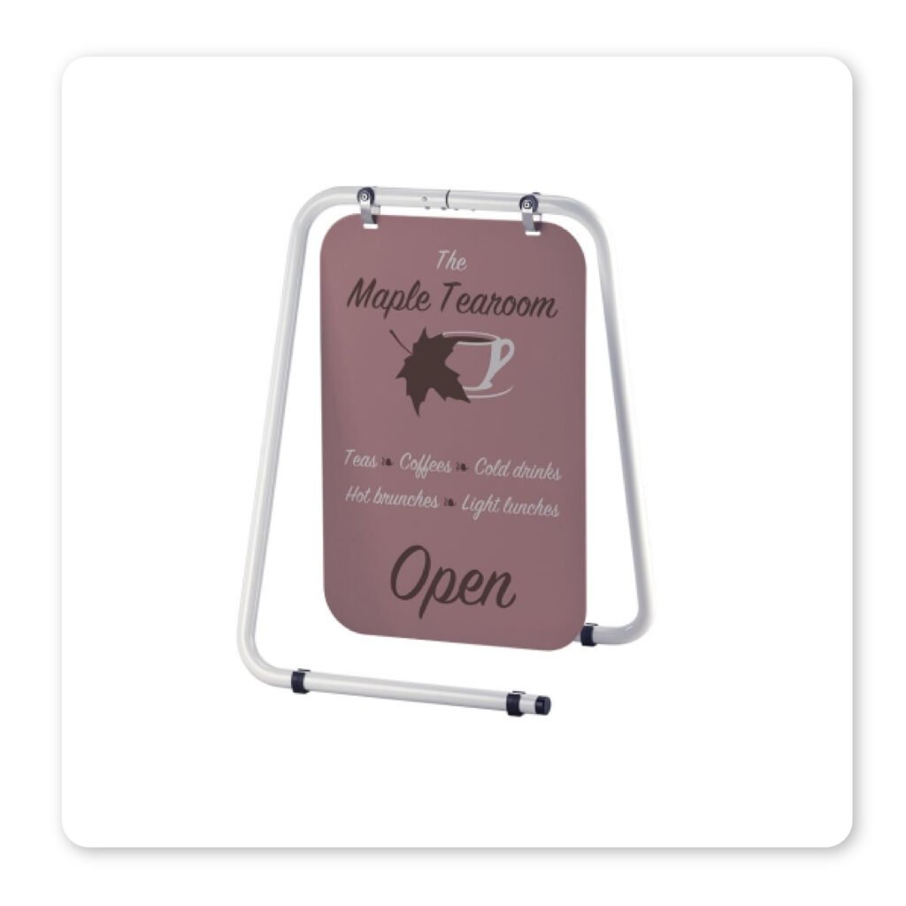Folding Swing Sign