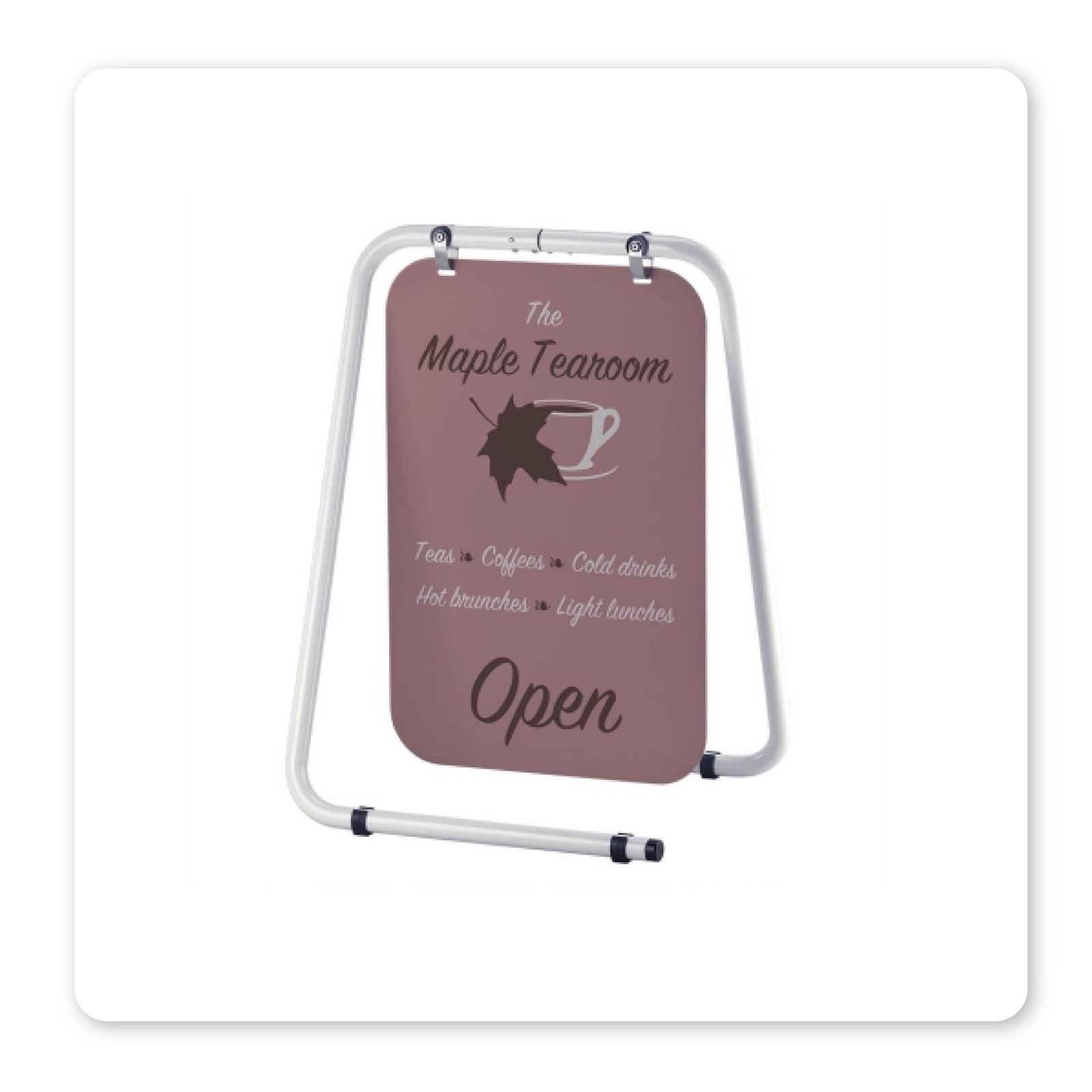 Folding Swing Sign