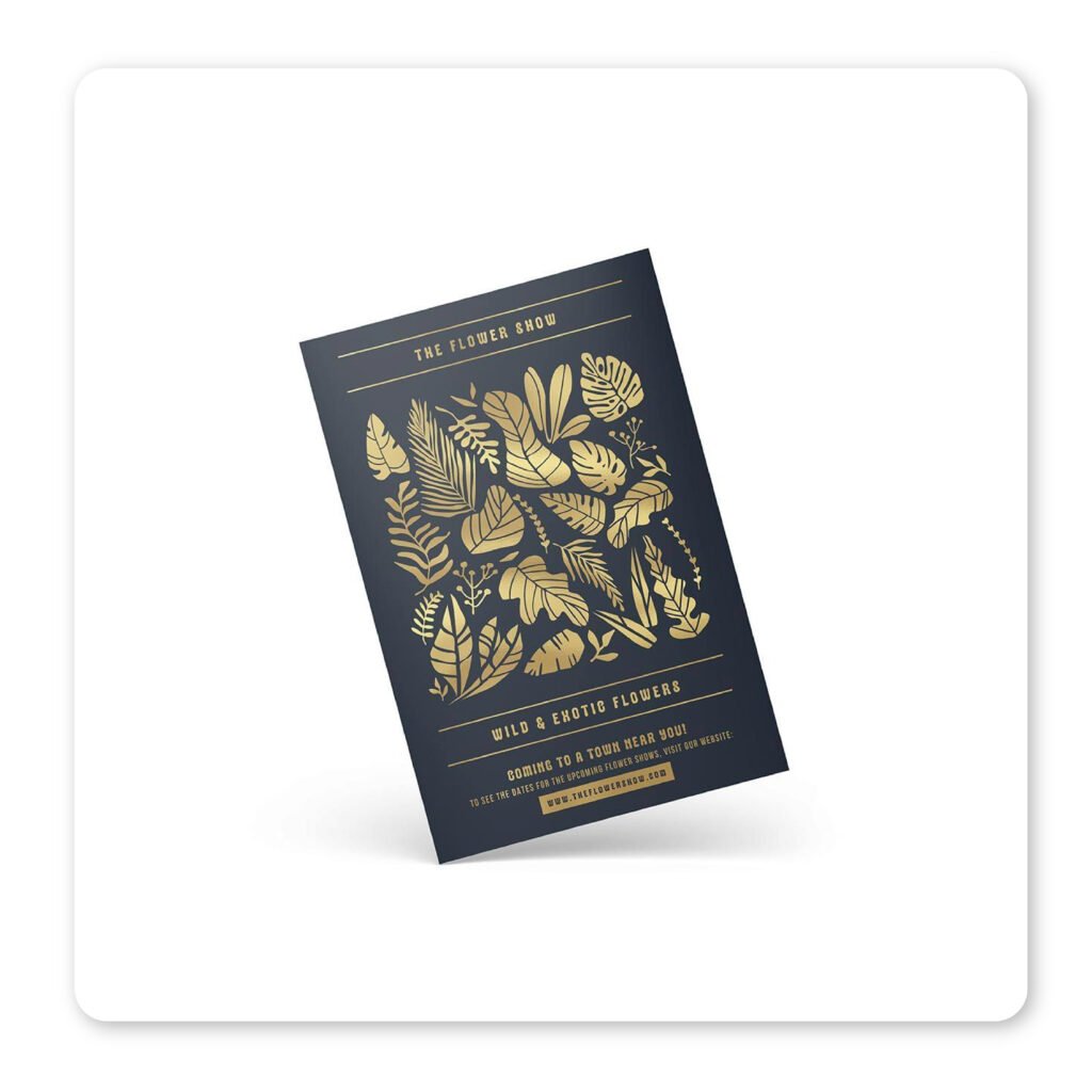 Premium Foiled Flyers